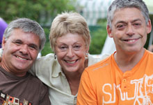 Chris and his family