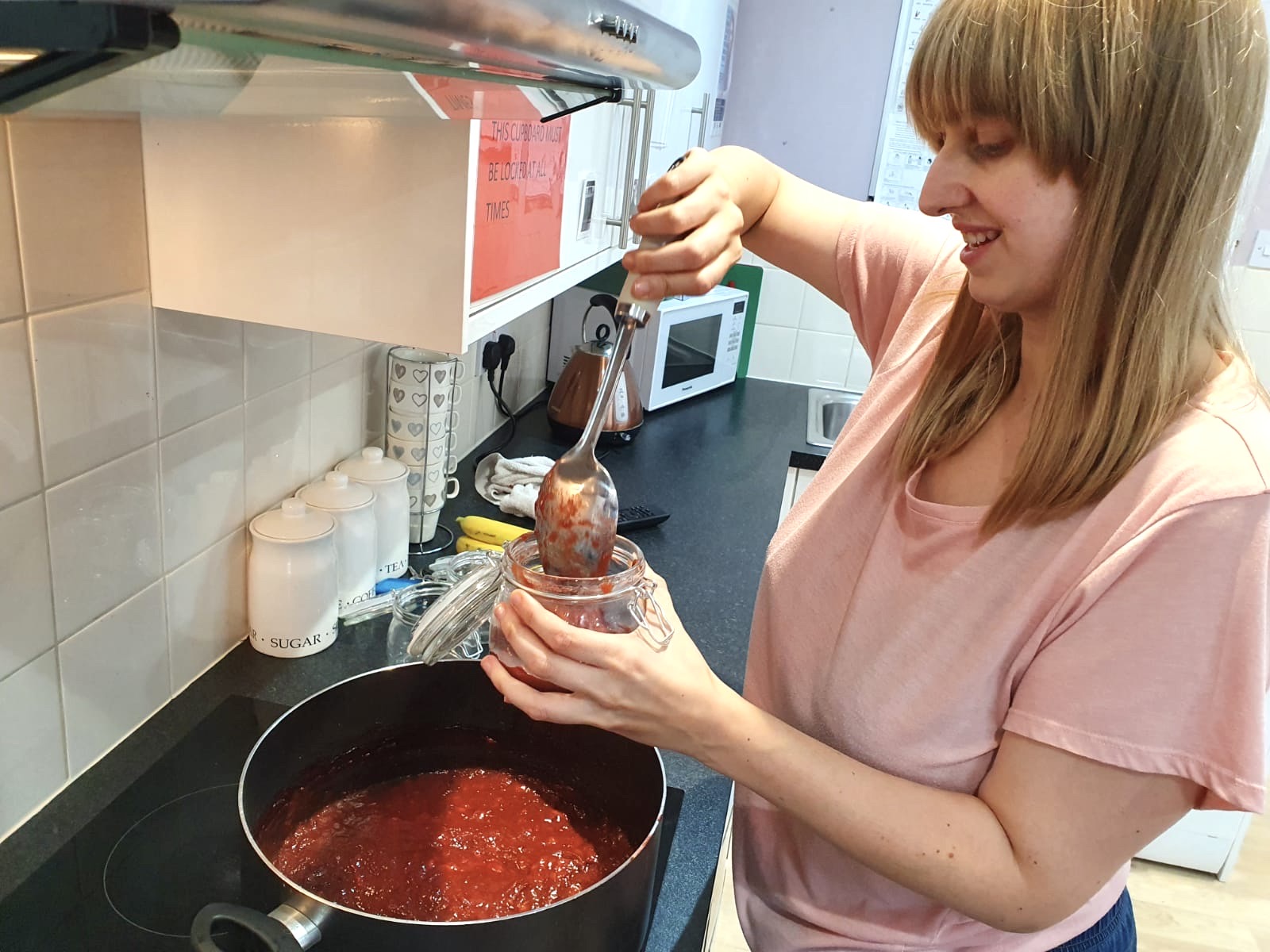 Cooking in my flat